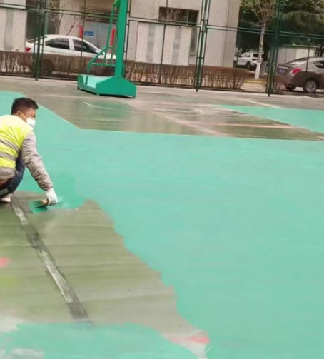 青海球场地面翻新